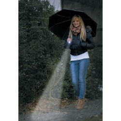 Umbrela automata cu LED